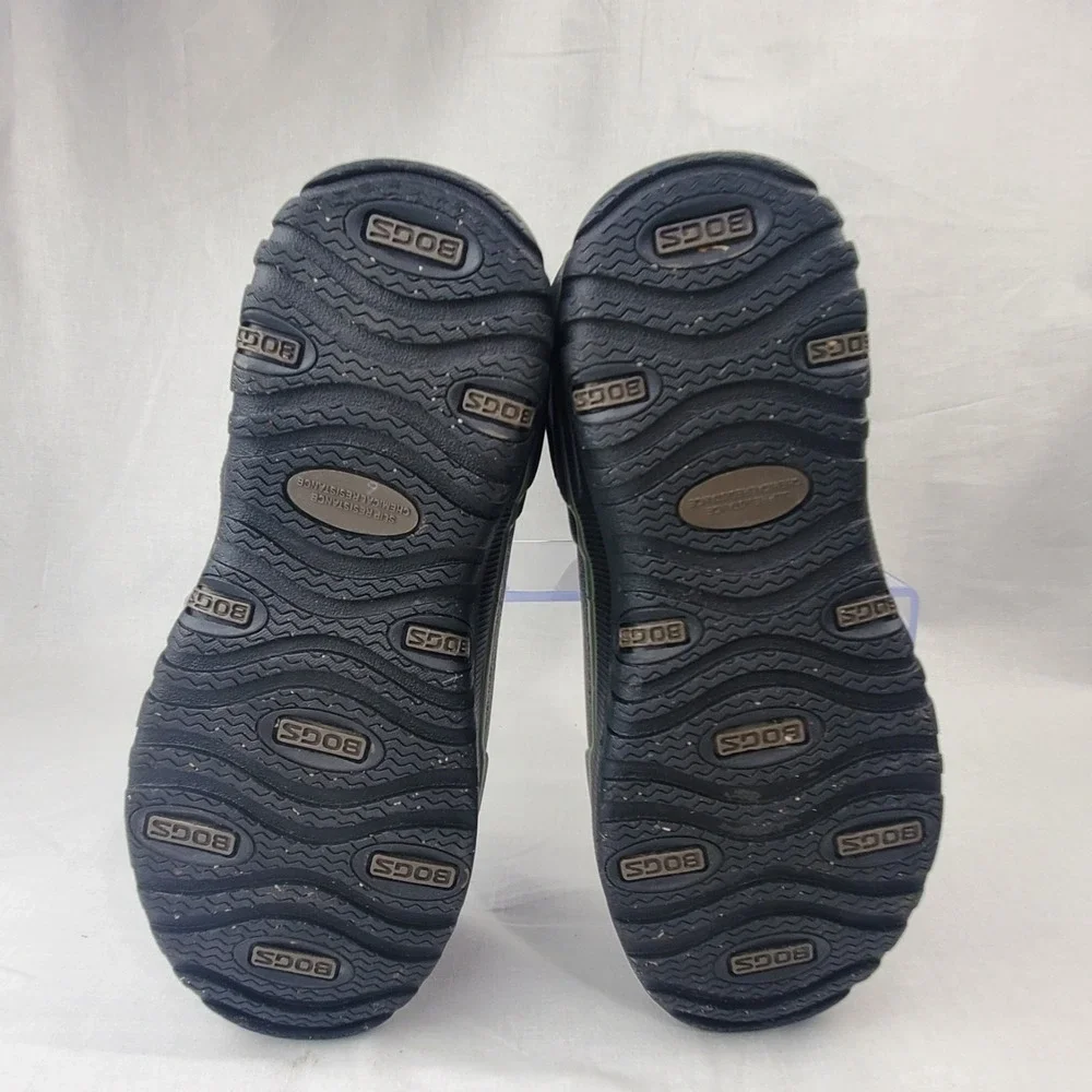 Bogs Men's Ultra Mid Waterproof Rugged Insulated Winter Rain Boot Black Size 6